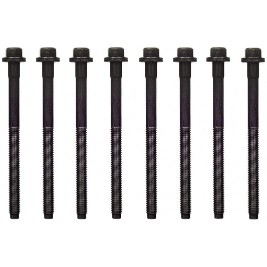 Fel-Pro ES 72174 Juego de Tornillos de Cabeza, Negro, 1 Unidad | Sustituye a F8DZ6065AA 27306 GS33359. Reemplazo de grado OE.