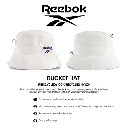 Reebok Sombrero (Bucket Hat) Sombrero para Unisex Adulto