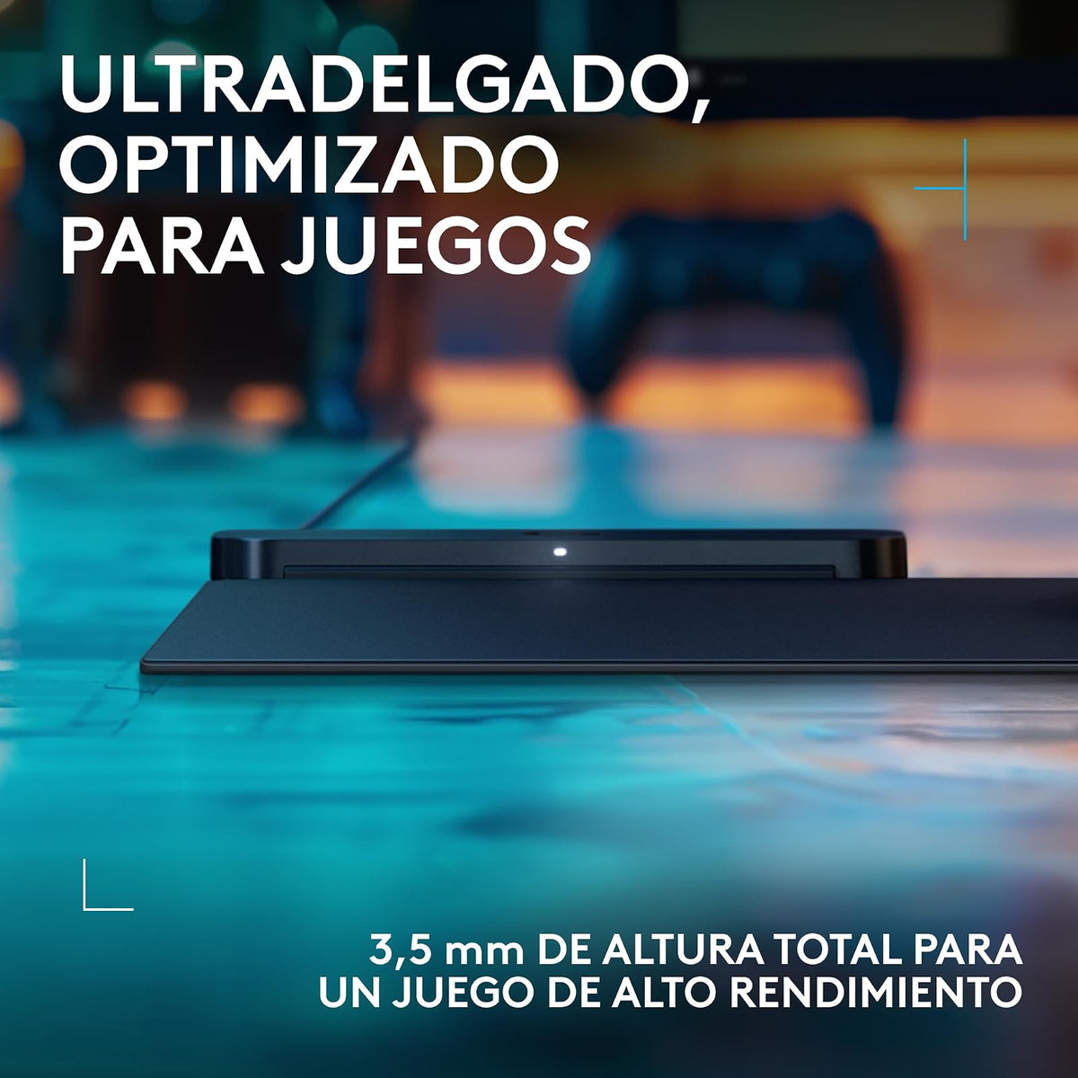 Logitech G POWERPLAY 2 Mousepad de Carga Inalámbrica para Mouse Gaming, 34,5 x 28,4 cm, 3,5 mm Grosor, Compatible con PC y Mac - Negro