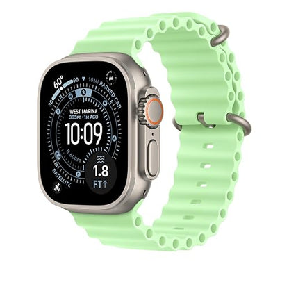 Apple Watch Band - Correa Ocean - 49 mm - Verde neón - Unitalla