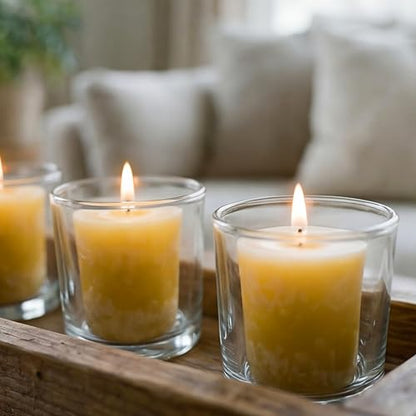 Aroma Naturals Velas votivas, 6 unidades, Votivo, Amarillo, 6 unidades