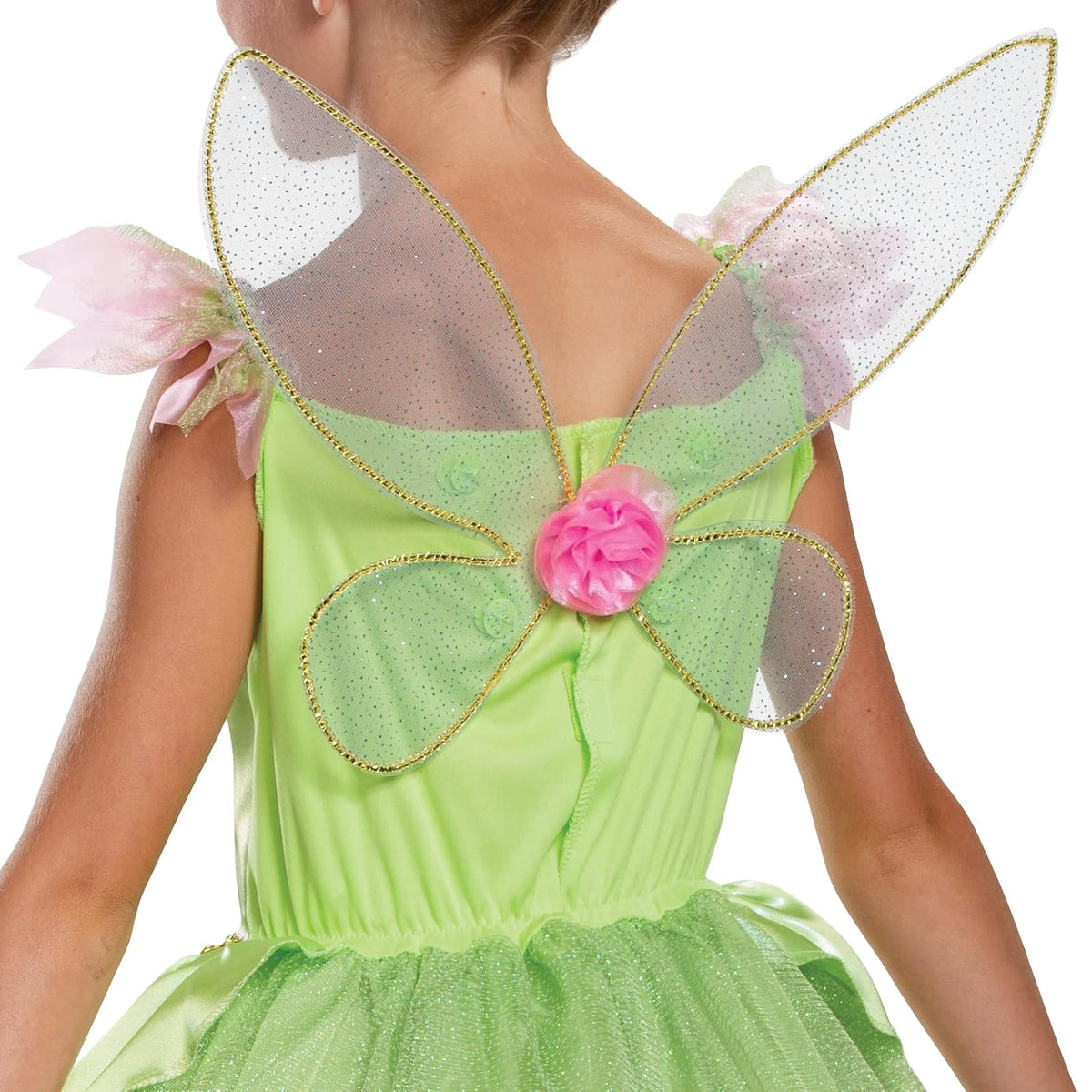 Disguise The Peter Pan - Disfraz de Campana para niñas, Talla 7/8, Color Verde