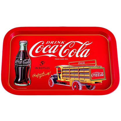 The Tin Box Company Coca Cola - Bandeja Rectangular (778417-12), Color Rojo