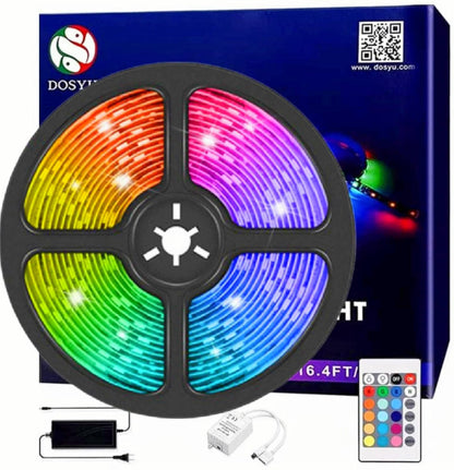 DOSYU Tira LED Inteligente RGBW WiFi 5M - 16.4 pies - RGB