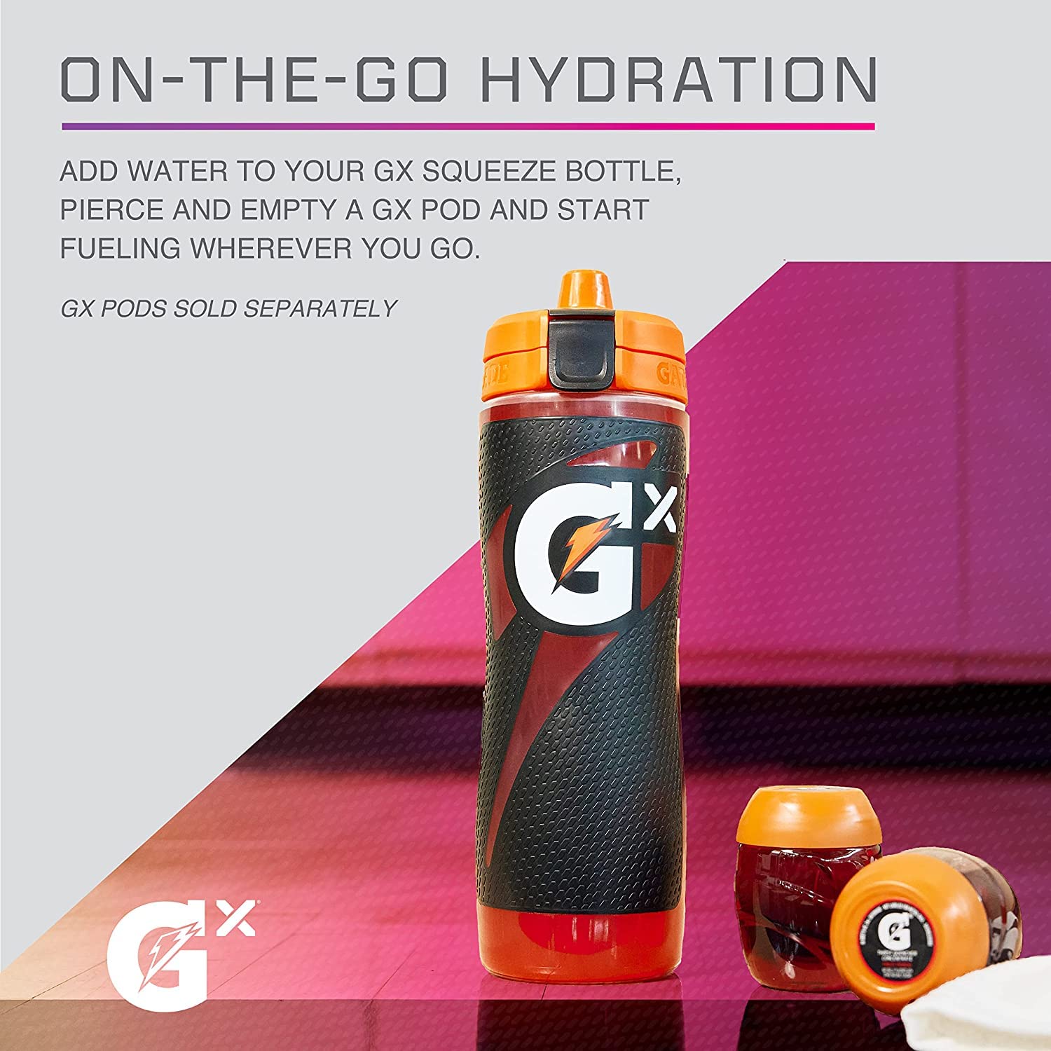 Gatorade Gx, azul mármol, 30 onzas