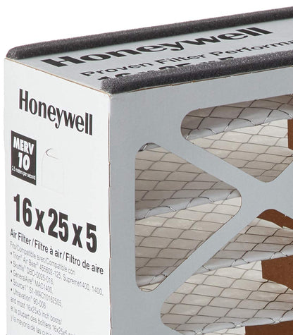 MicroDefense by Honeywell CF508A1625/E Filter, 5 Inch, 16x25, MERV 10, 16x25x5