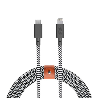 Marca Native Union 846654029819 Cable Belt Kevlar C A Lightning 3m Color Zebra