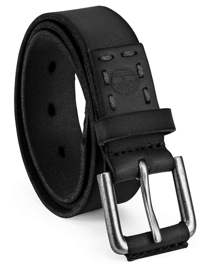 Timberland Cinturón de Piel Genuina para Niño - Negro - - Grande
