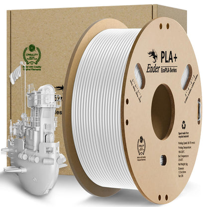 CREALITY Ender PLA + filamento de 1.75 mm, filamento PLA Pro para impresora 3D de buen herido, carrete de 1 kg (2.2 libras), precisión dimensional +/- 0.03 mm, se adapta a la mayoría de impresoras 3D