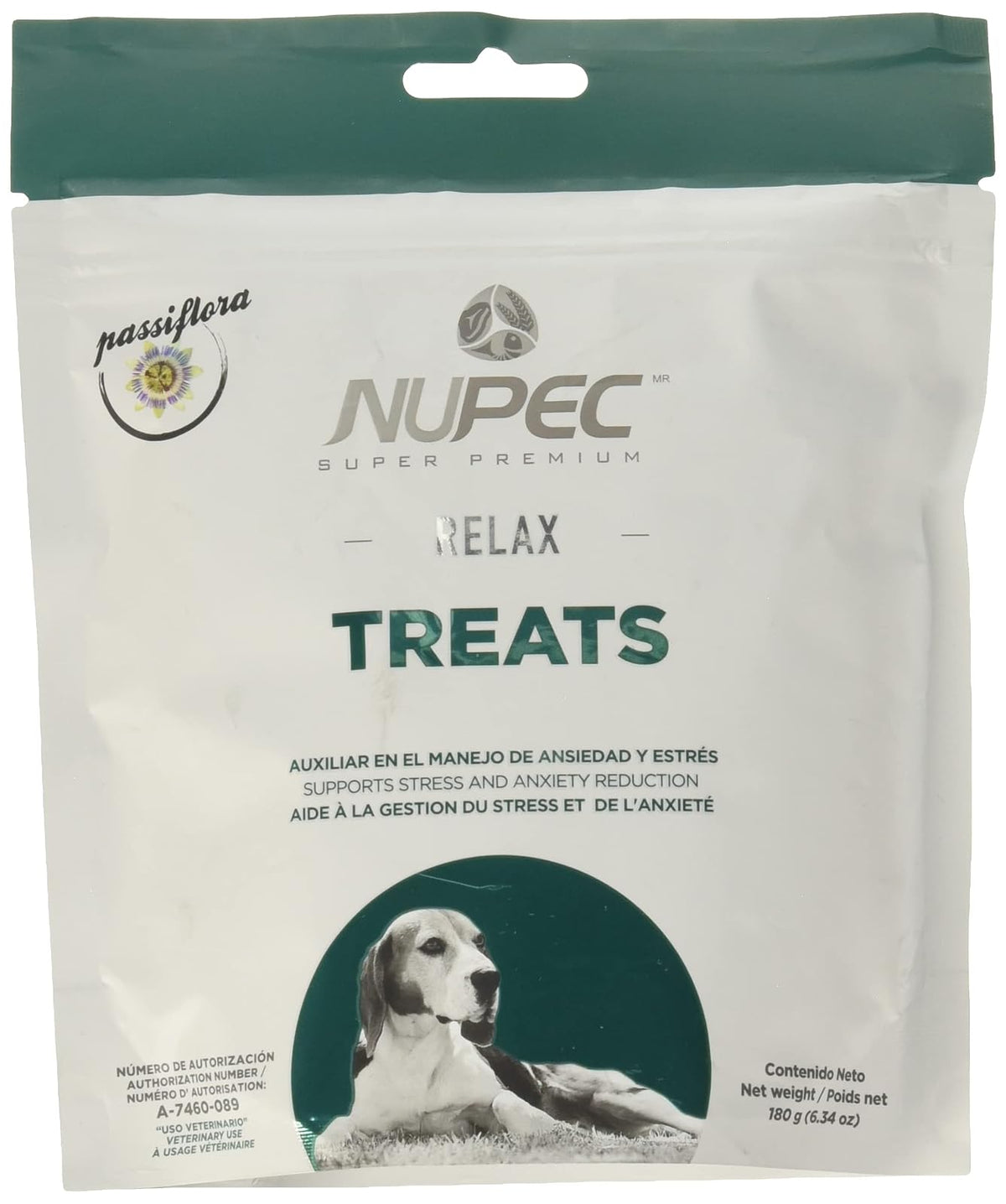 Nupec PENU7138 - AAAAAA Premio para Perros Relax, 180 Gr (El empaque Puede Variar) + Treat Funcional para Perro Training, 0.180 kg, 1 Pack