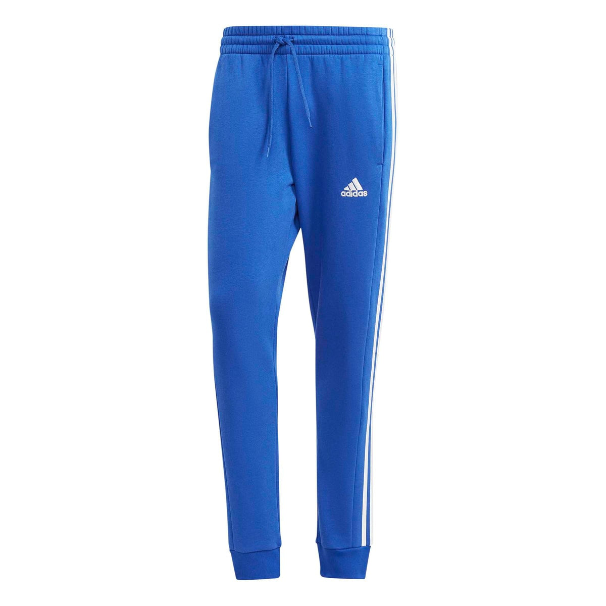Adidas Essentials - Pantalones de Forro Polar con 3 Rayas y puños cónicos Pantalón Deportivo para Hombre