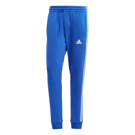 Adidas Essentials - Pantalones de Forro Polar con 3 Rayas y puños cónicos Pantalón Deportivo para Hombre