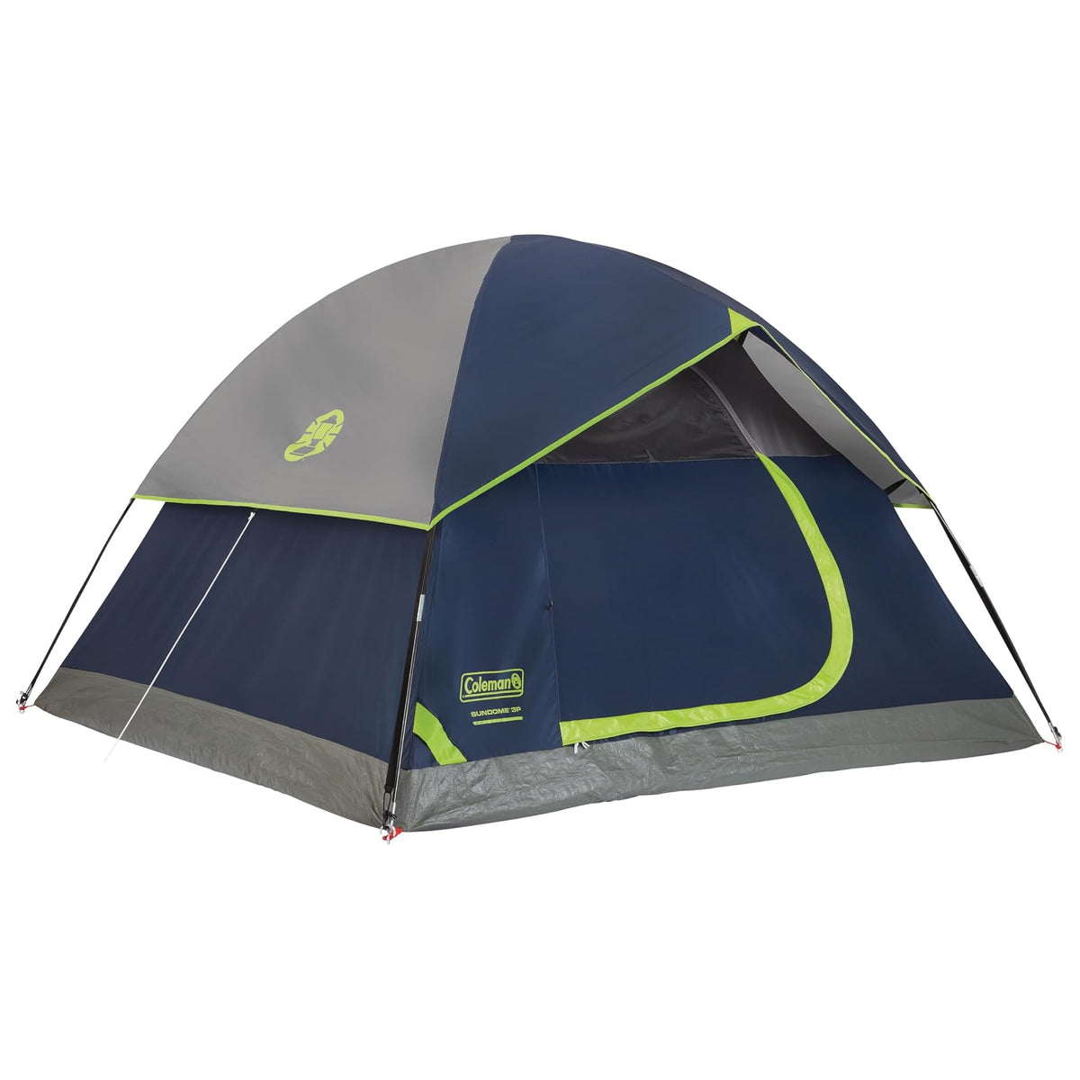 Coleman Sundome Tienda de Campaña con Mosca de Lluvia - Moderno - G - Negro -