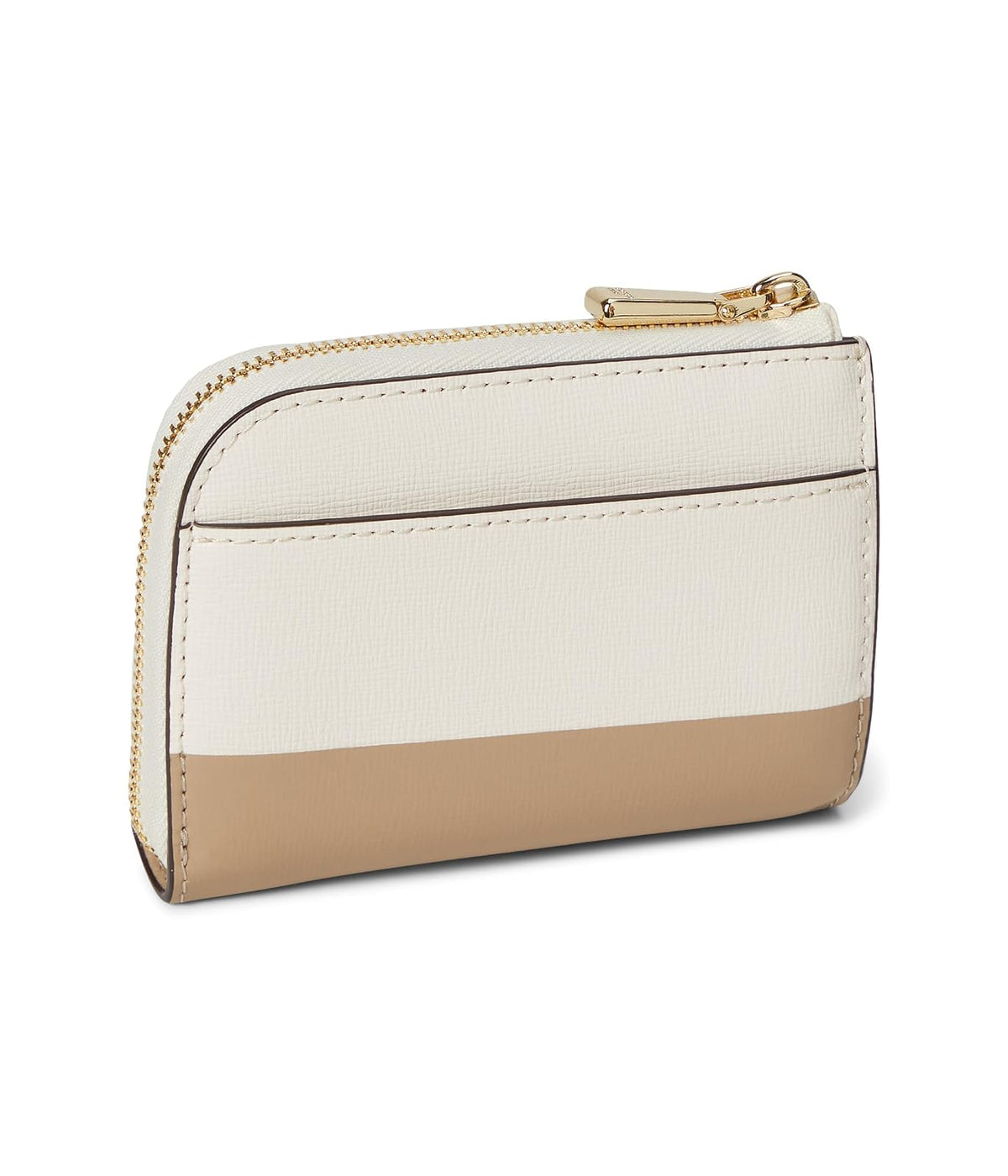 Kate Spade New York Devin Saffiano Funda de piel con cierre, Colorblocked Timeless Taupe, One Size