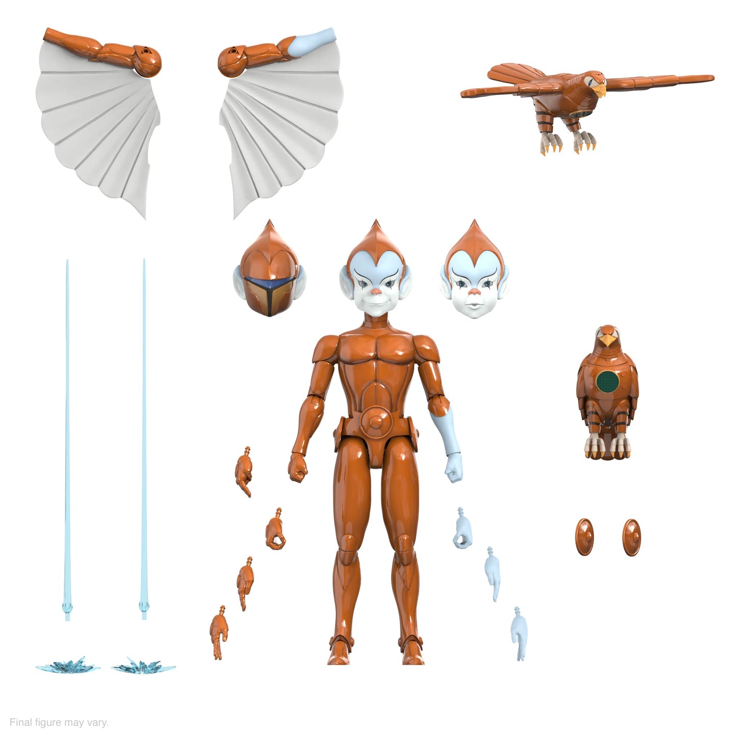 Super7 ULTIMATES! SilverHawks Copper Kidd - Figura de acción SilverHawks de 7 Pulgadas con Accesorios coleccionables clásicos de Dibujos Animados y Juguetes Retro