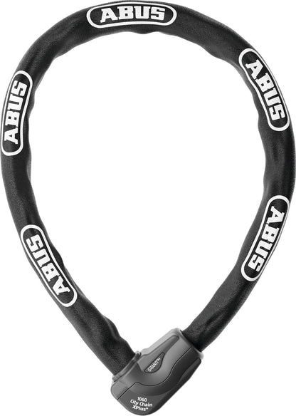 Abus Granit Citychain X-Plus 1060 Chain Bicycle Lock (3.5-Feet) - Chain Lock - 110cm - Black