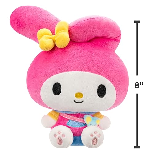 Jazwares Hello Kitty and Friends - Peluche My Melody Series 1 - Sudadera con Capucha de Moda y Accesorio de Mejor Amiga, Producto Oficial de Sanrio