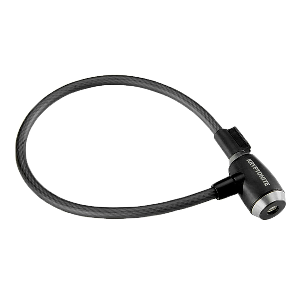 Kryptonite KryptoFlex - Cable de Bloqueo para Bicicleta, 2 pies, 6 pies, 10 pies de Largo, 12 mm de Grosor, Resistente Cable de Acero Trenzado antirrobo, Cerradura de Seguridad para Equipos al Aire - Llave de 2'