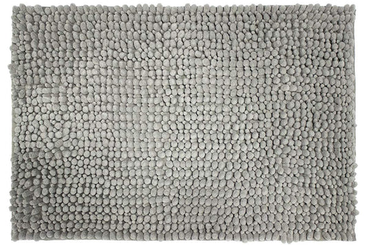 DIB TMC040-1000/100 Tapete de Baño Mix Chenille, Color Gris, 40x60 Cm
