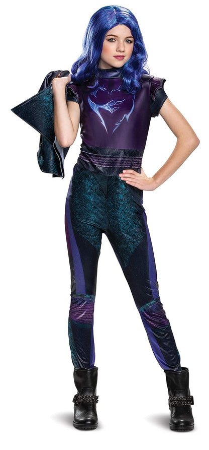 Disfraz de Descendants 3 Mal, con licencia oficial de Descendants 3 Disfraz para niños, XL (14-16)