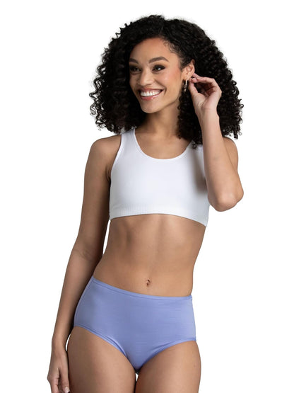 Fruit of The Loom Ropa Interior Transpirable (Talla Regular y Grande) Calzones para Mujer