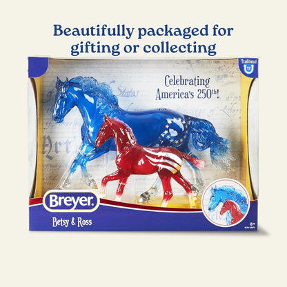 Breyer Horses Traditional Series | Betsy y Ross | Modelo # B-TR-10671