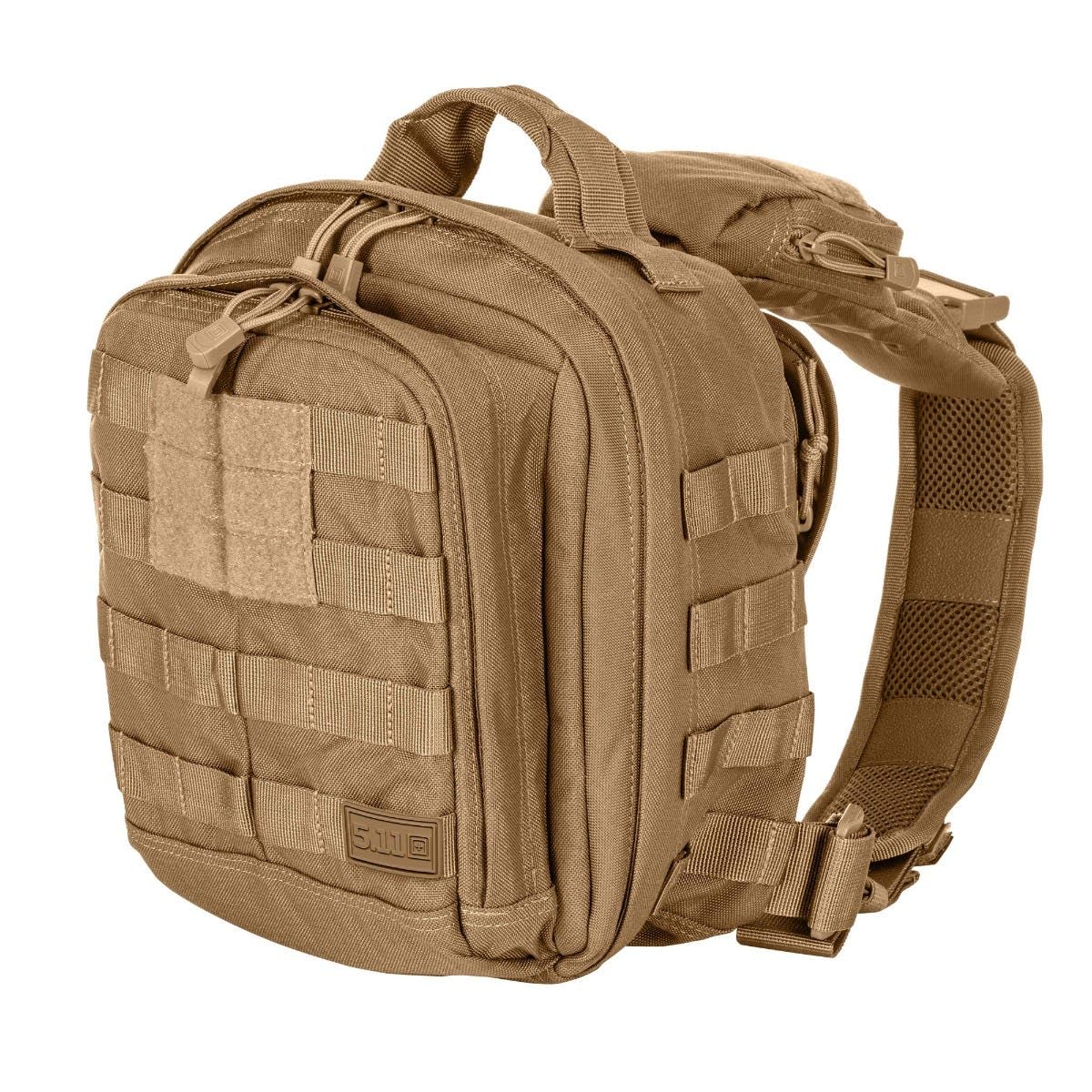 5.11 Mochila táctica MOAB 6, bandolera de hombro militar, 11L, estilo 56963ABR