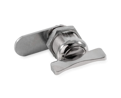 Camco 44323 Bloqueo de Leva Desplazada Operado por Pulgar 7/8 Pulgadas Plateado