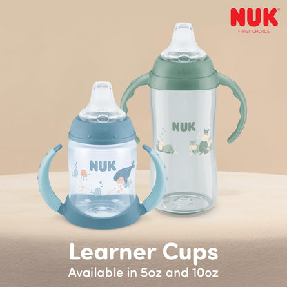 NUK First Choice - Taza grande para estudiantes de Mickey Mouse de 10 onzas, 2 unidades
