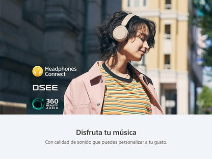 Sony Audífonos inalámbricos on-Ear WH-CH520 hasta 50 Horas de duración de batería, Azul (Versión Nacional)