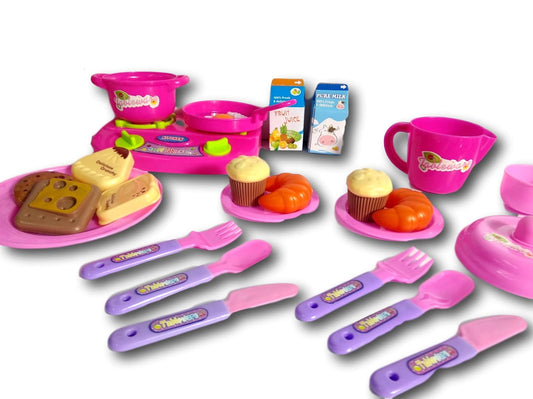 Juguete Set de Platos y Comidita