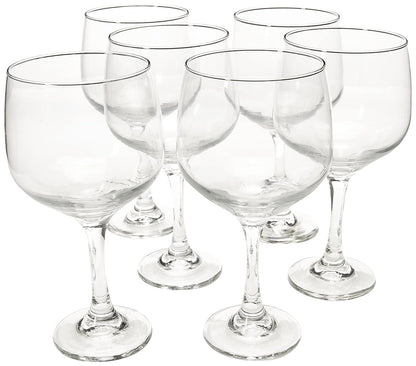 Cristar Ginebra Juego de 6 Copas de Vidrio para Gin Cocktail