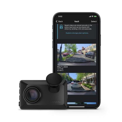 Garmin Dash Cam Mini 3 Cámara para Auto HD 1080p con Control de Voz - X110