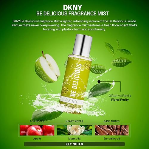 DKNY Be Delicious Mist para Mujer, 250ml, Fragancia Floral Frutal