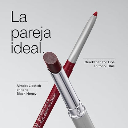 Clinique Bálsamo labial Almost Lipstick Black Honey | Acabado Natural | Brillo Natural, Realza el color de tus labios