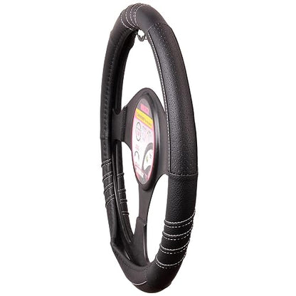 Mikel's CU-PD Cubrevolante Deportivo Universal de Piel Color Negro