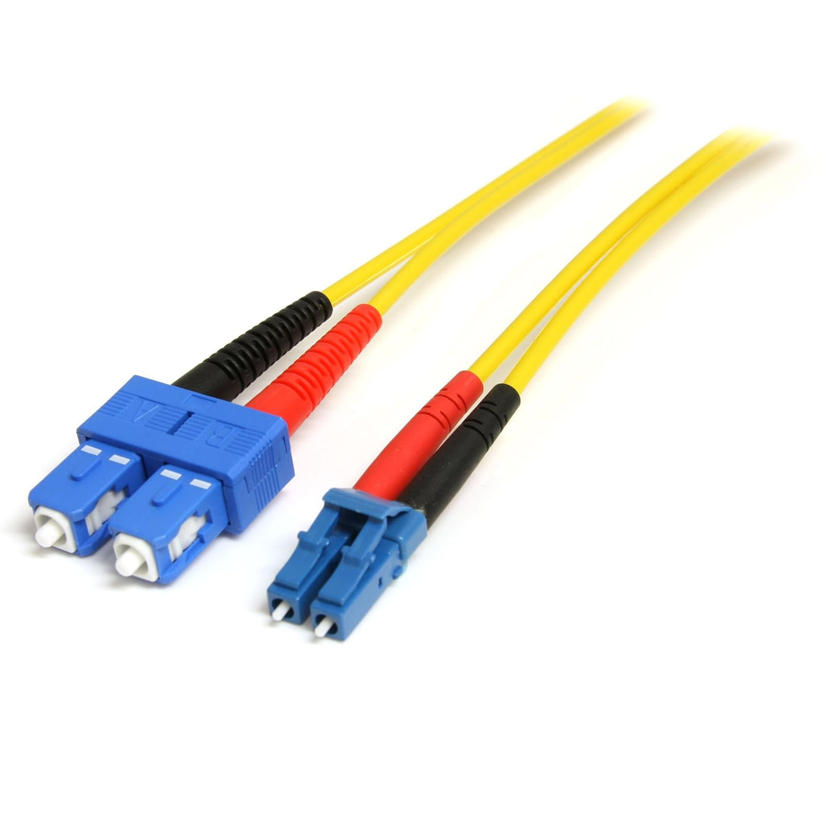 StarTech SMFIBLCSC7 Cable para Red de Fibra Óptica Dúplex de Modo Único, LC a SC, 7 m
