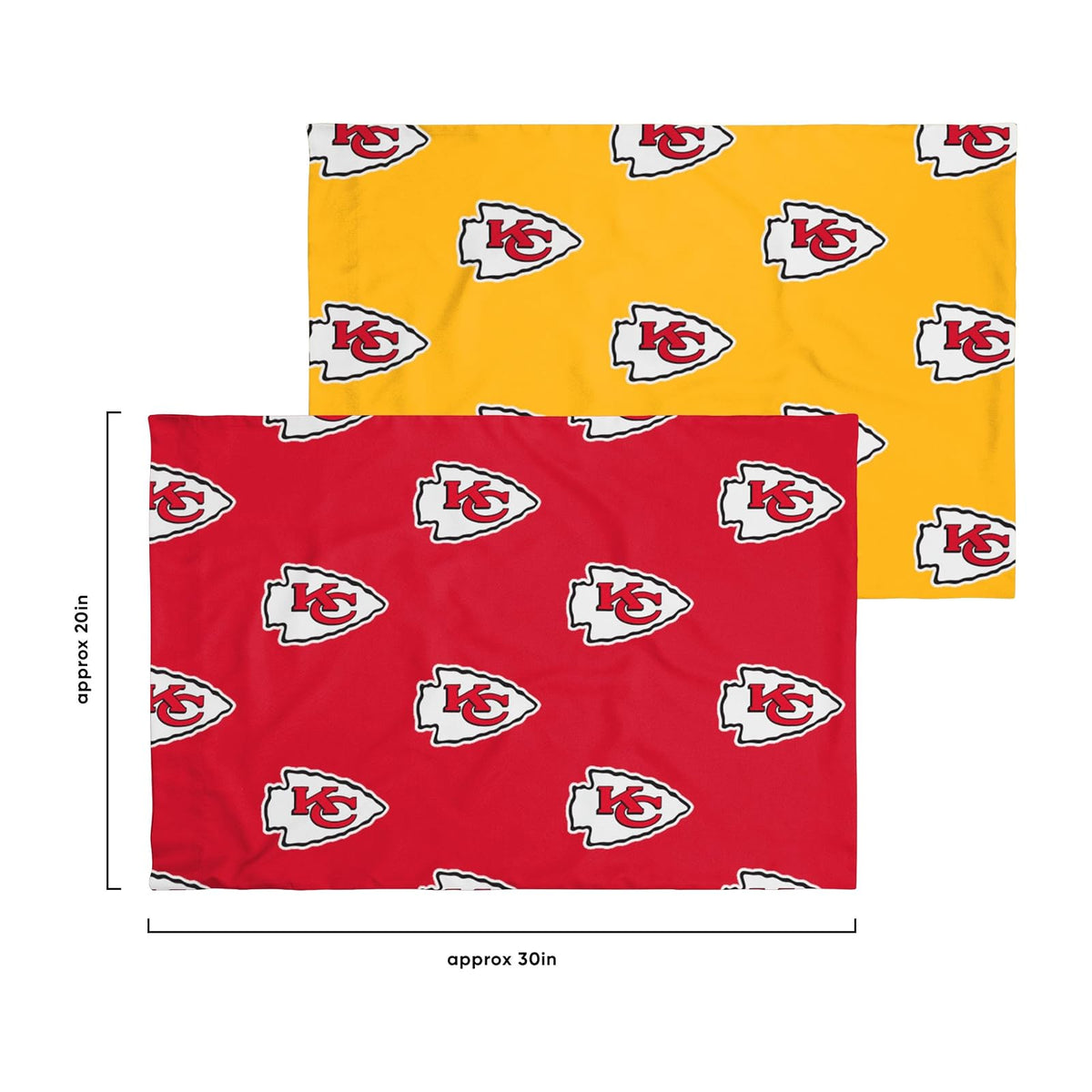 FOCO NFL - Juego de Ropa de Cama en una Bolsa de edredón de 3 Piezas con Logotipo del Equipo