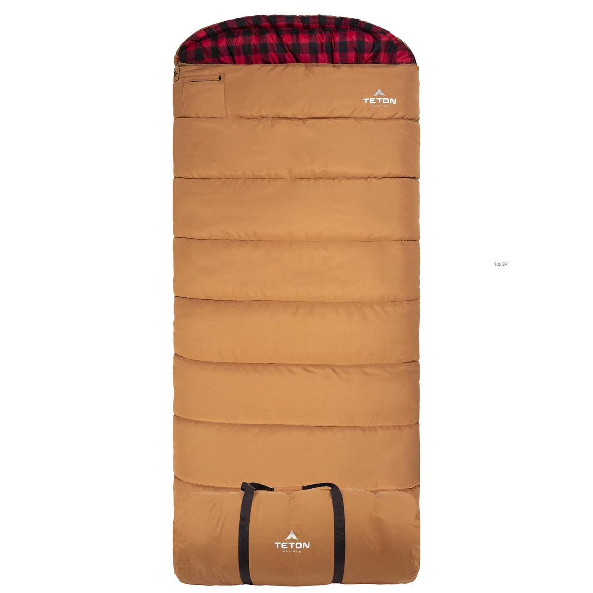 Teton Sports Deer Hunter Bolsa de Dormir con Cierre - Brown - -35F - Right Zip