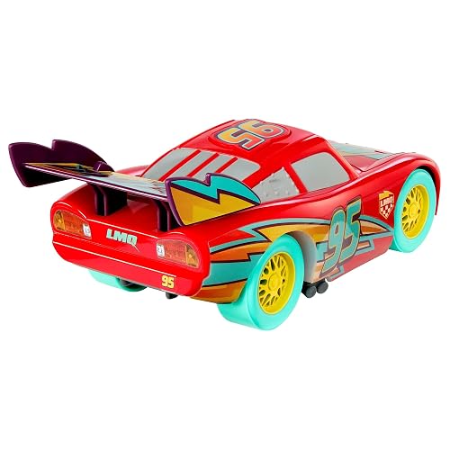 Cars de Disney y Pixar Vehículo de Juguete Vehículo Rayo Mcqueen Luces y Sonidos 3Y+