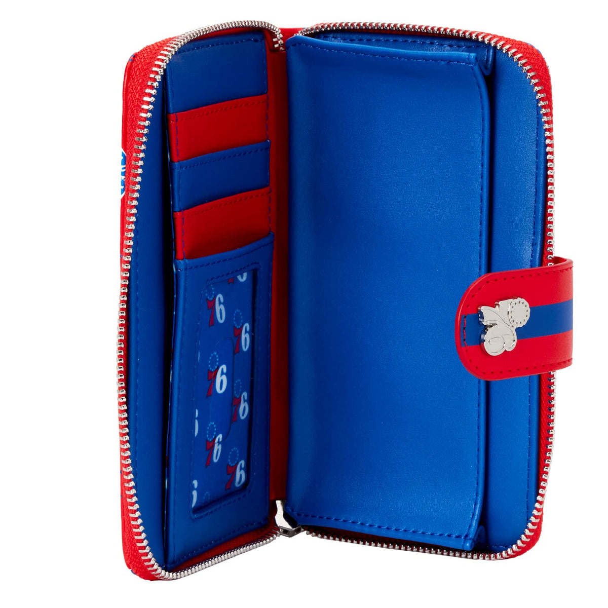 Loungefly NBA: Philidelphia 76ers portafolios a presión