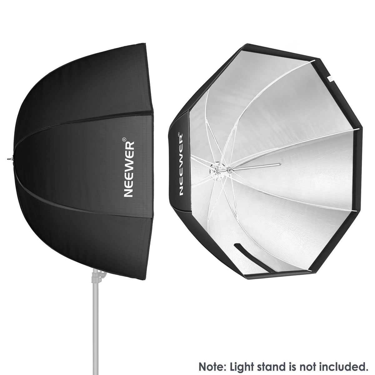 Neewer - Softbox en Forma de Paraguas Octagonal de 80 Centímetros con Estuche de Transporte, Ventana de Luz de Flash del Estudio para Retrato o Fotografía del Producto