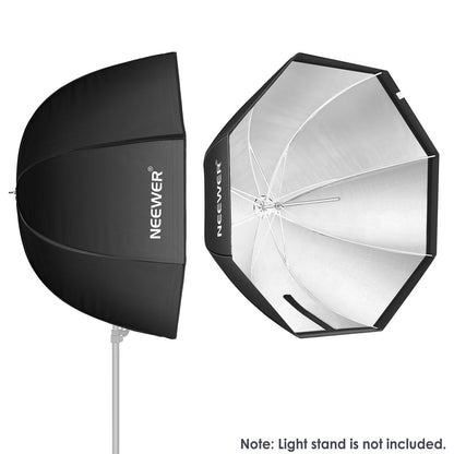 Neewer - Softbox en Forma de Paraguas Octagonal de 80 Centímetros con Estuche de Transporte, Ventana de Luz de Flash del Estudio para Retrato o Fotografía del Producto