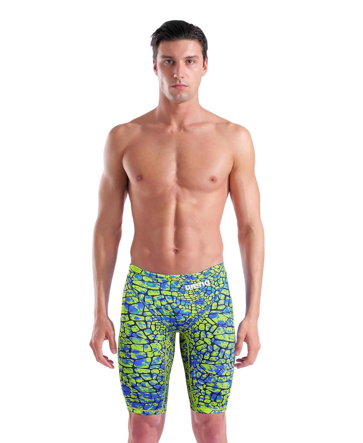 Arena Powerskin ST Next Jammer de Competición para Hombre - 30 - verde (Snake Green)