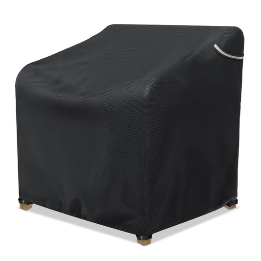 AKEfit - Fundas para sillas de patio para muebles de exterior, impermeables, 1 paquete, resistentes al agua, Oxford para sillas al aire última intervensión, protección para todo tipo de clima, fundas