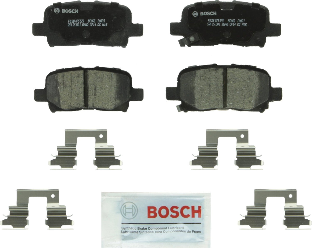 Bosch QuietCast Premium Pastillas de Freno Cerámicas - Posterior - 865 - Juego de pastillas de freno