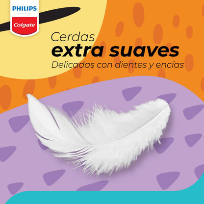 Colgate Philips Sonicpro 10 KIds Cepillo de dientes eléctrico | 31.000 Movimientos por Minuto, Seguro y Suave Para los Dientes de los niños, Funcional con App Interactiva de Cepillado