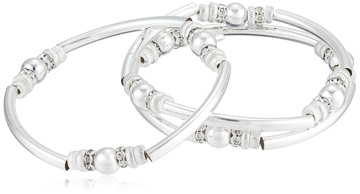 Nine West - Pulsera elástica con diseño de trío, "Classics"
