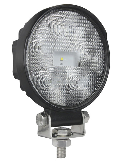 Hella ValueFit Luz de Trabajo LED Redonda de Rango Cerrado Negro 357108001