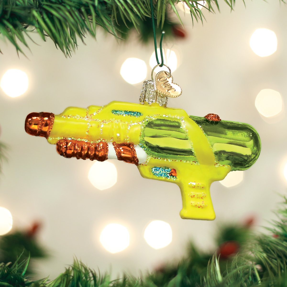 Old World Christmas 44114 - Adorno de Pistola de Squirt